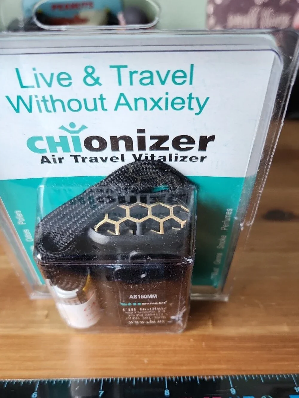 Air Travel Vitalizer Black Clip - CHI Institute